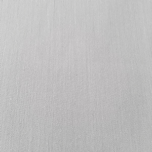 Ljusgrå polyester/viskos